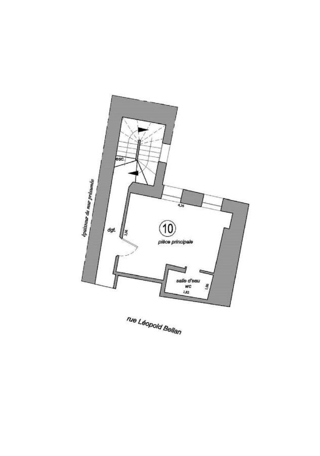 S02434 - Montorgueil Studio Paris Exterior foto